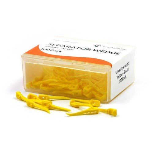 Rhondium Separator Wedge Sectional Matrix Wedge Qty 100 - Rhondium - GoldenDent